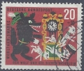 Bild 1 von Mi. Nr. 410, Märchen Gebrüder Grimm 20, Jahr 1963, gestempelt