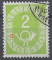 Bild 3 von Mi. Nr. 123, BRD, Bund, Posthorn 2, gestempelt