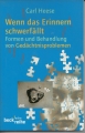 Bild 1 von Wenn das Erinnern schwerfällt, Formen und Behandlung, Carl Heese