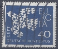 Bild 1 von Mi. Nr. 368, BRD, Bund, Jahr 1961 Europa 40, gestempelt