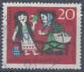 Bild 1 von Mi. Nr. 387, Wohlfahrt Märchen 20+10, Jahr 1962, gestempelt