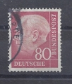 Bild 1 von Mi. Nr. 192, BRD, Bund, Jahr 1954, Heuss 80, gestempelt