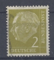 Bild 1 von Mi. Nr. 177, BRD, Bund, Jahr 1954, Heuss 2, gestempelt