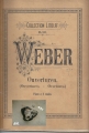 Weber, Ouverturen, Piano a 4 mains, Collection Litolff Nr. 196