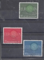 Bild 1 von Mi. Nr. 337 - 339, Bund, BRD, 1960, Europa, gestempelt