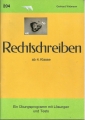 Rechtschreiben ab 4. Klasse, Deutsch, Orthographie