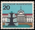 Mi. Nr. 420, Hauptstädte, Wiesbaden 20, Jahr 1964, ungestempelt